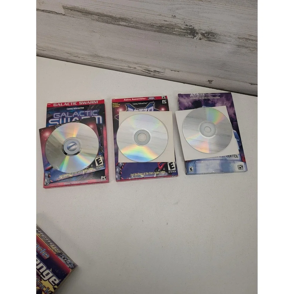 Arcade Challenge 3-Pack PC Windows Game EA NTSC-U/C E‎ Arcade Disc Case Box